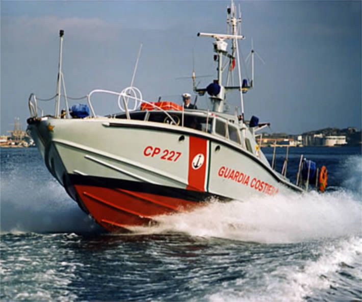 Cantieri Canav di Anzio CP 227 Motovedetta Guardia Costiera